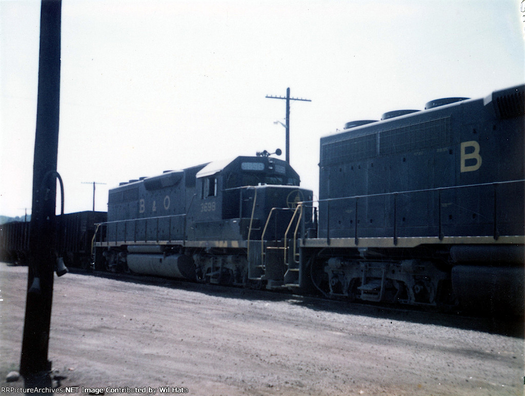 B&O GP40 3698